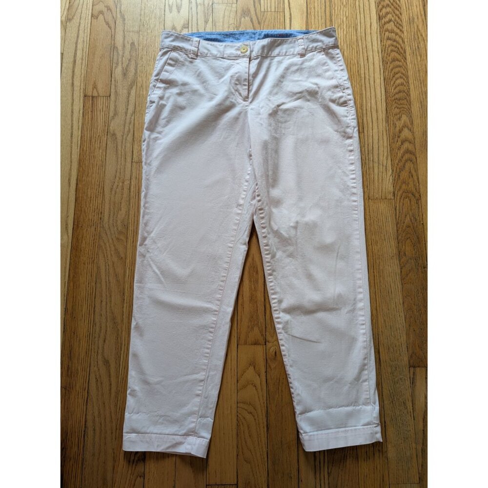 Talbots Womens Pale Pink Weekend Chino Pants Size 10